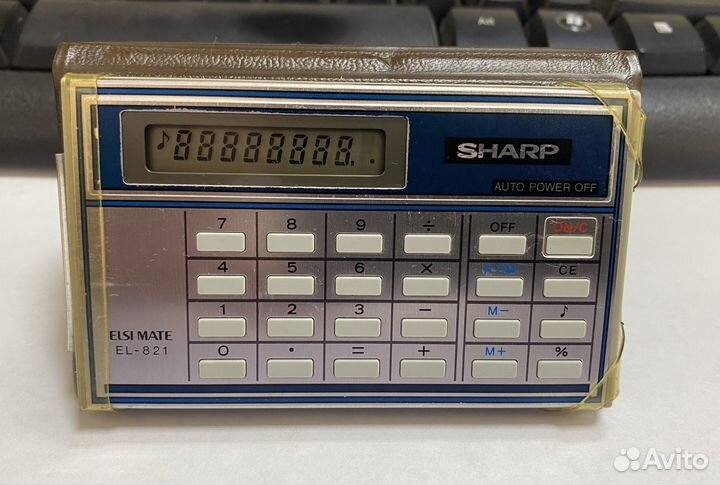 Винтажный калькулятор Sharp Elsi Mate EL-821