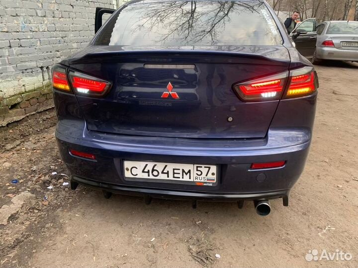 Задние фонари lancer 10 audi