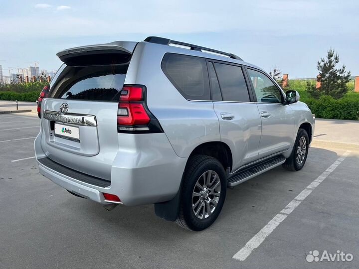Toyota Land Cruiser Prado 2.8 AT, 2018, 80 000 км