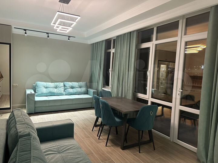 2-к. апартаменты, 54,5 м², 3/8 эт.