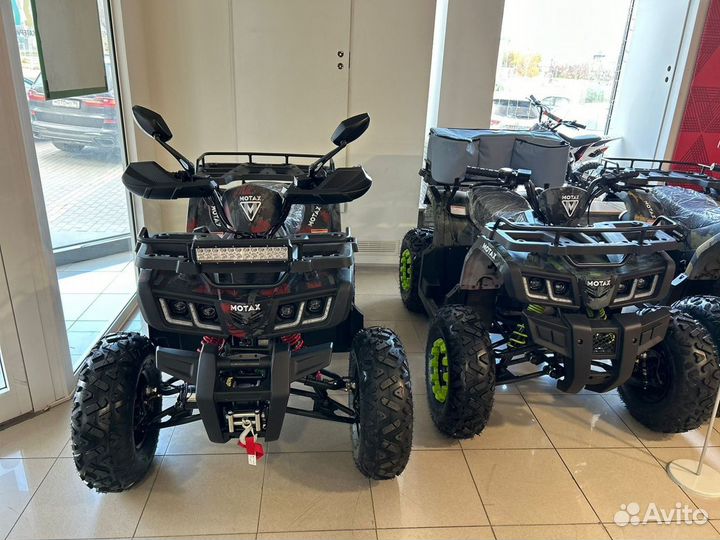 Квадроцикл бензиновый motax ATV Grizlik T200 LUX