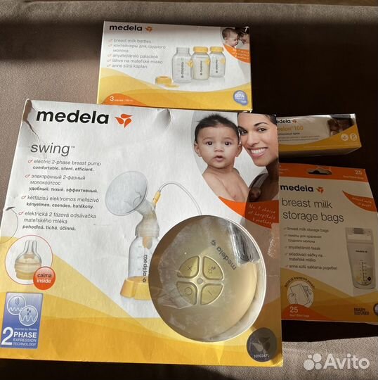 Молокоотсос medela swing и другое