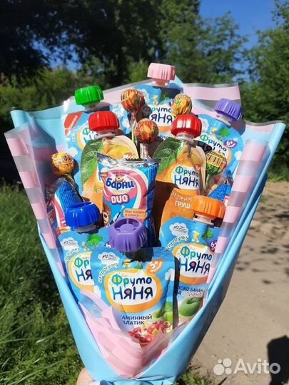 Сладкие букеты,детские,мужские,композиции