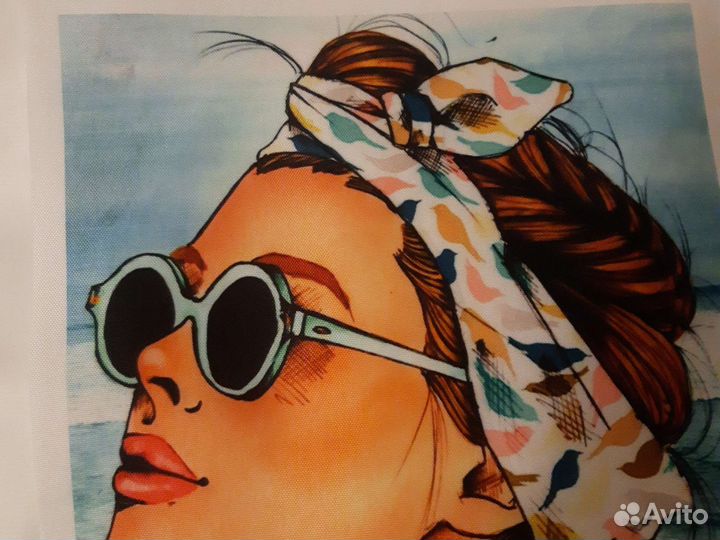 Принт на ткани Оксфорд для рукодельниц