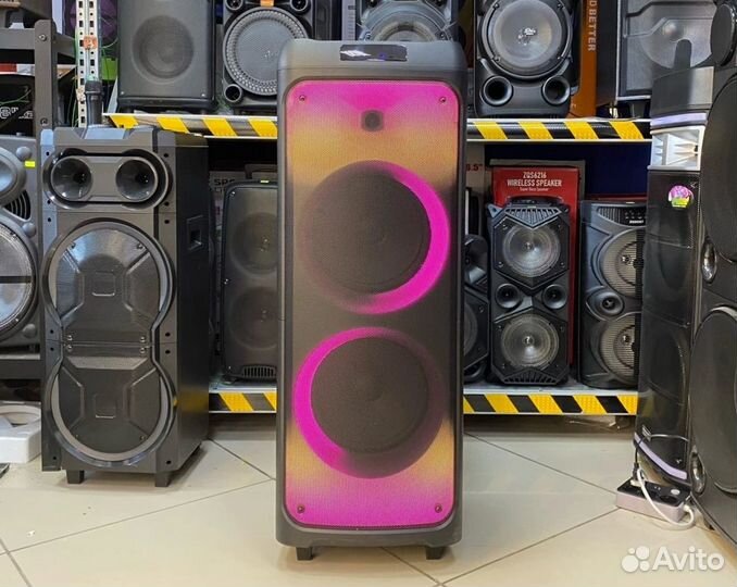 Напольная колонка eltronic 2051 Мощный бас