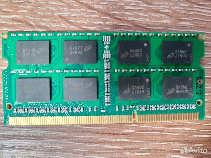 Оперативная память для ноутбука ddr3l 8gb crucial