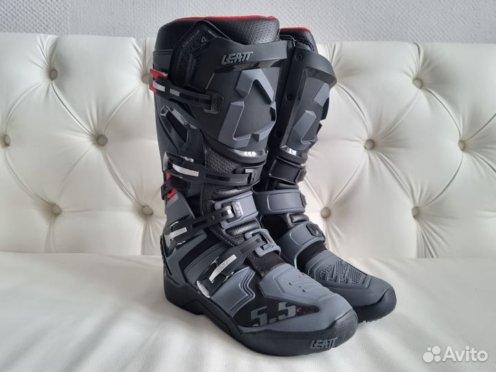 Cross Мотоботы Leatt boot 5.5 Enduro Серые