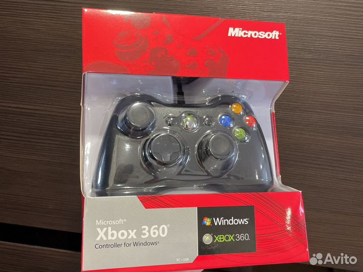 Xbox 360 геймпад джойстик проводной