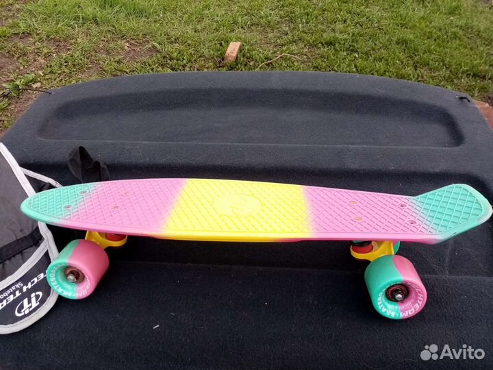 Скейтборд tech team multicolor