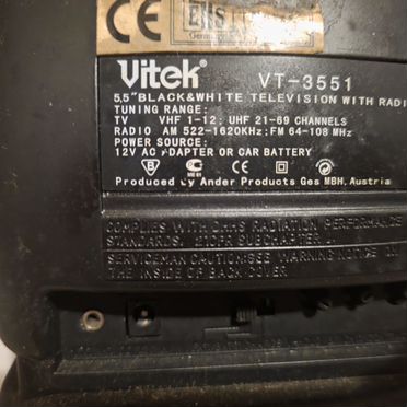 Телевизор с радиоприемником Vitek VT-3551