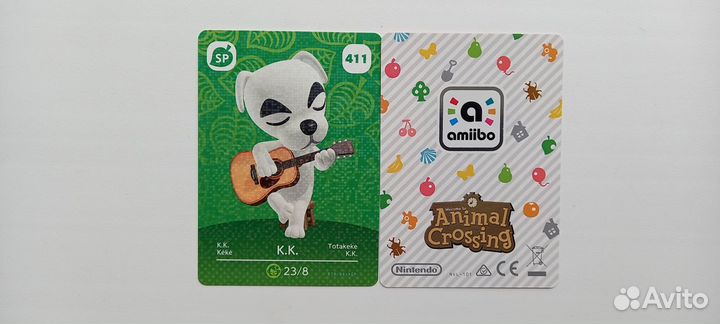 41. Animal Crossing amiibo-карты (409-416) 4U