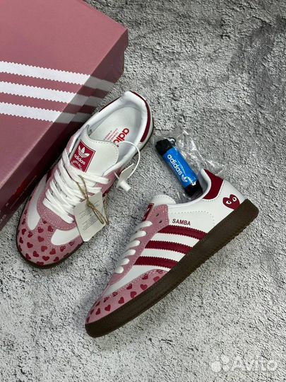 Кроссовки женские Adidas Samba Rose Valentine Day