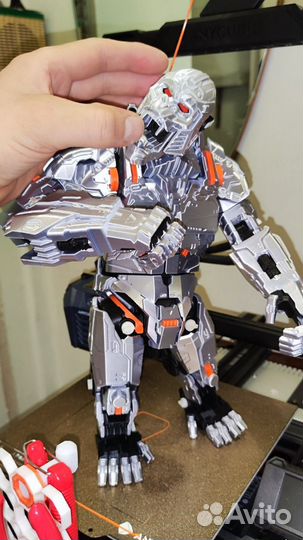 Конструктор. Кинг Конг и Гадзила роботы