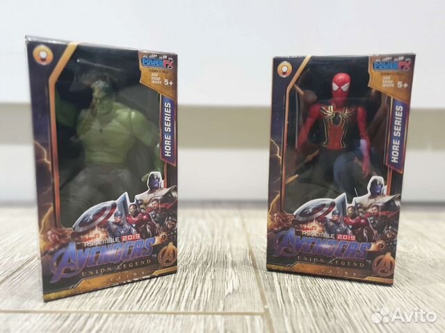 Игрушка халк, человек паук, фигурка