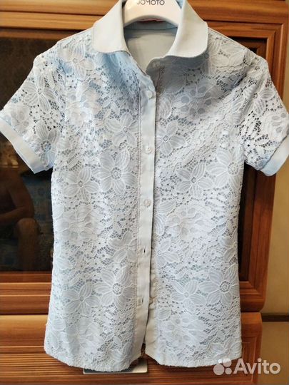 Школьная блузка 140 р-р