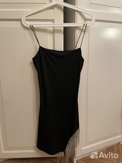 Платье со стразами