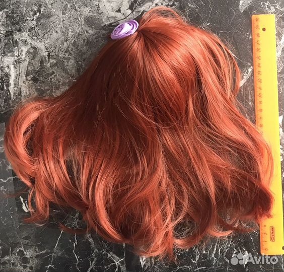 Парик, волосы, платье, туфли для куклы «Аnna Dе Wа