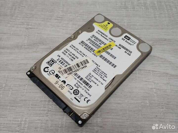 80Gb WD SATA