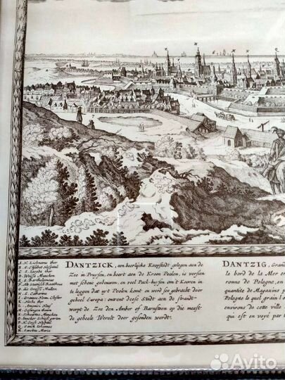 Гравюра Danzig