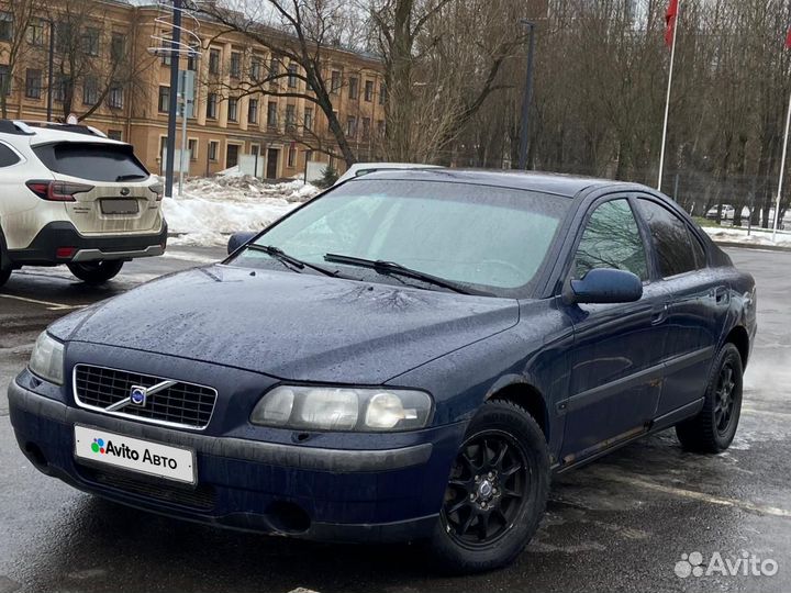 Volvo S60 2.4 AT, 2003, 275 000 км