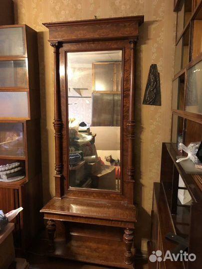 Зеркало трюмо антиквариат