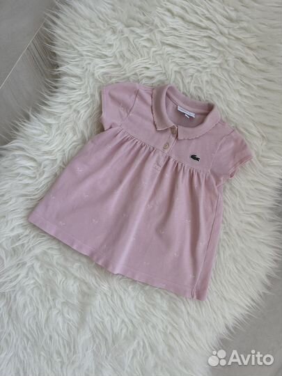 Платье поло lacoste