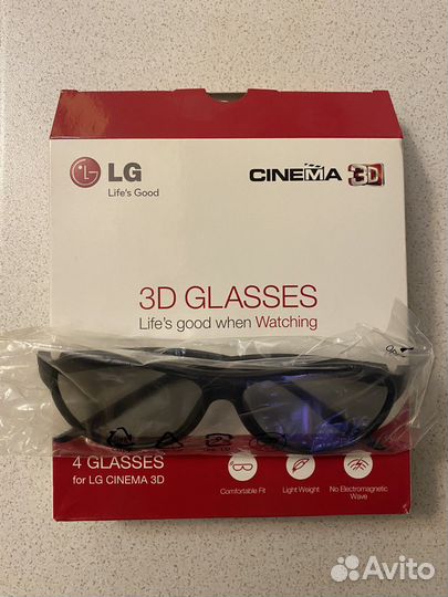 3D очки LG cinema glasses