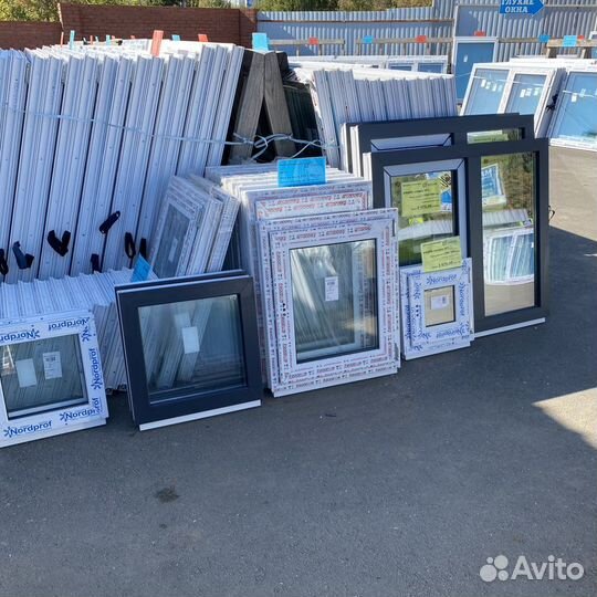 Окна пластиковые 500х500