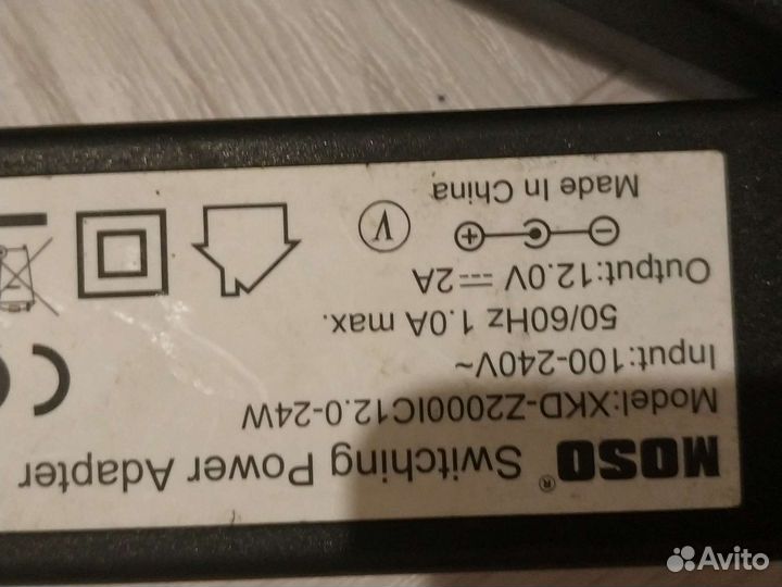 Блоки питания 12В со стандартным штекером