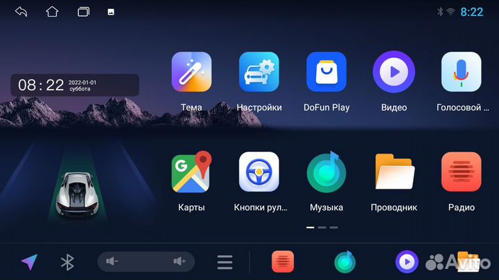 Магнитола Estima 06-16 Android 12 4+32Gb