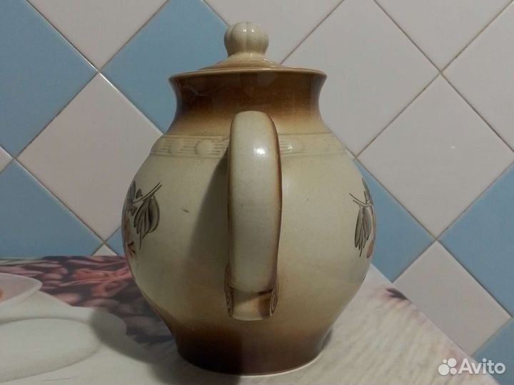 Чайник заварочный СССР ккрамический