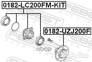 Ступица toyota land cruiser 200 07- пер