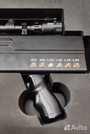 Подавитель блокиратор антидроновое ружье. 6 частот