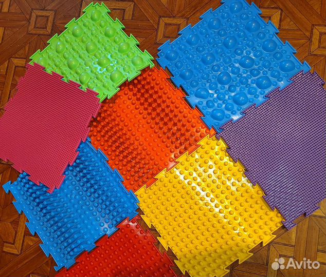 Коврик массажный. 8 квадратов