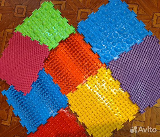 Коврик массажный. 8 квадратов