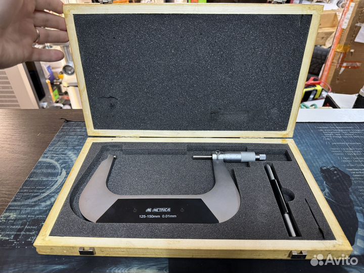 Metrica 125-150 mm 0.01 mm Микрометр (новый)