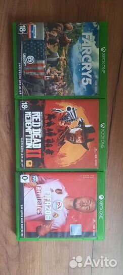 Игровые диски на X Box One S