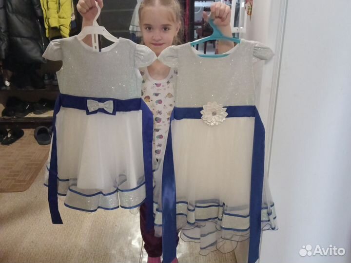 Новогоднее платье для девочки 30р и 32р