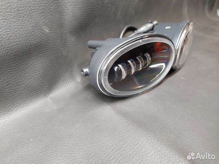 LED туманки для Honda 2 режима Белый/Желтый