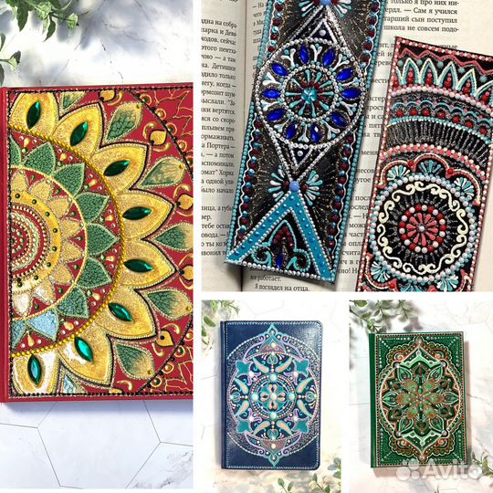 Ежедневники с ручной росписью