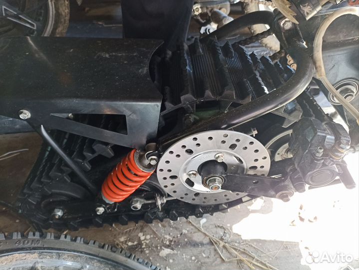 Комплект гусянка на Питбайк