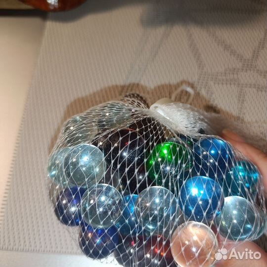 Стеклянные шарики для декора