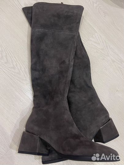 Сапоги новые Нат замша