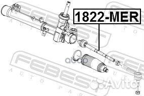 Тяга рулевая 1822-MER 1822MER Febest