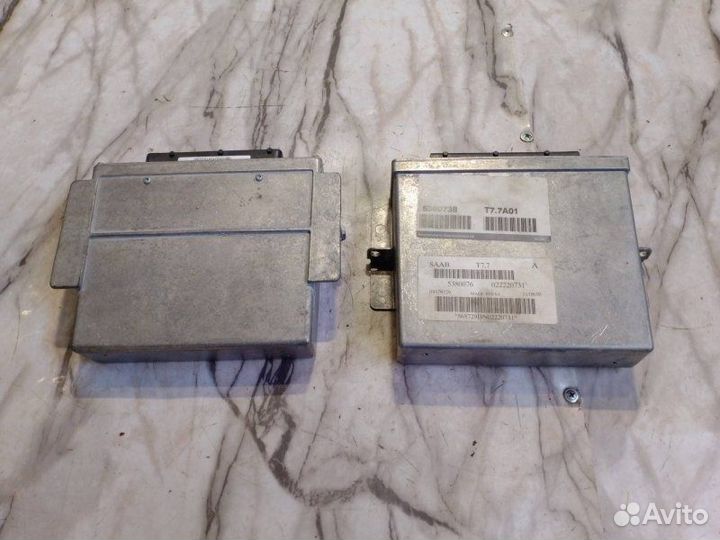 Блок управления двигателем Saab 9-5 YS3E B205E