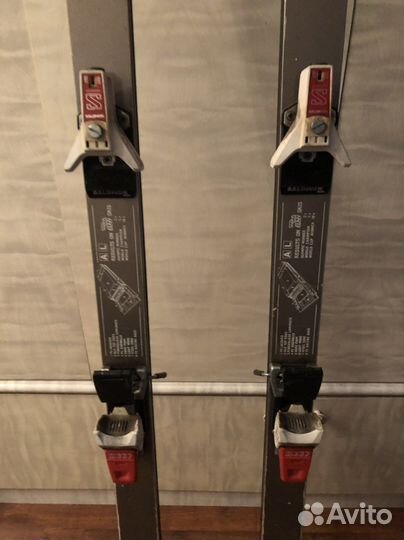 Горные лыжи с ботинками Бу