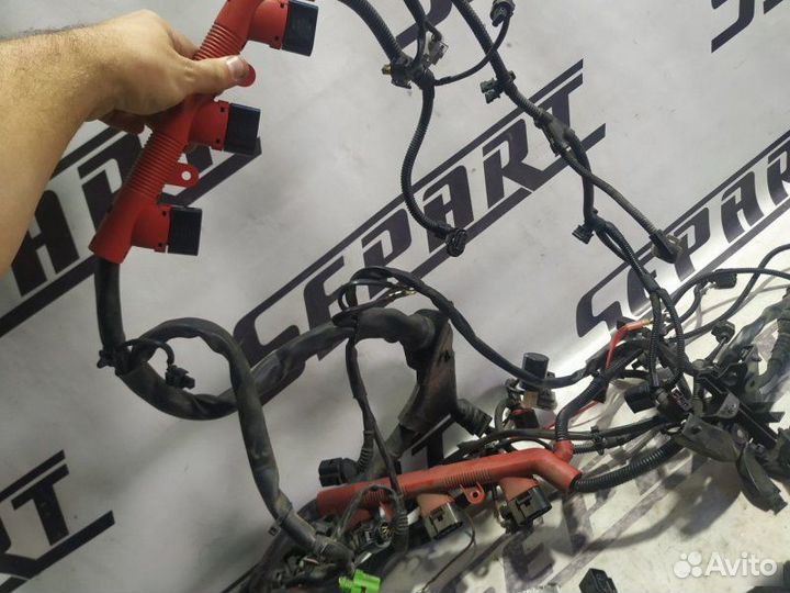 Коса двигателя Audi A6 С6 caja