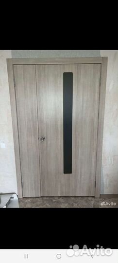 Двери межкомнатные с коробкой от застройщика