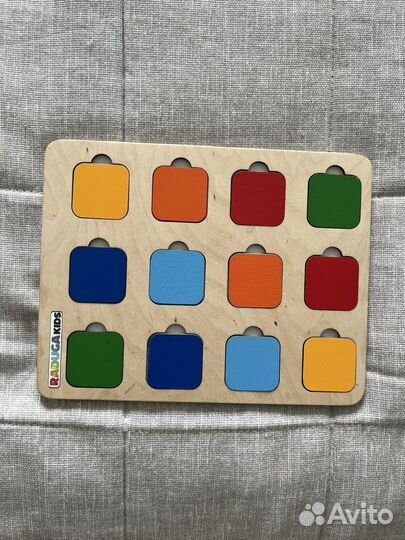 Мемори Радуга кидс Рамка вкладыш