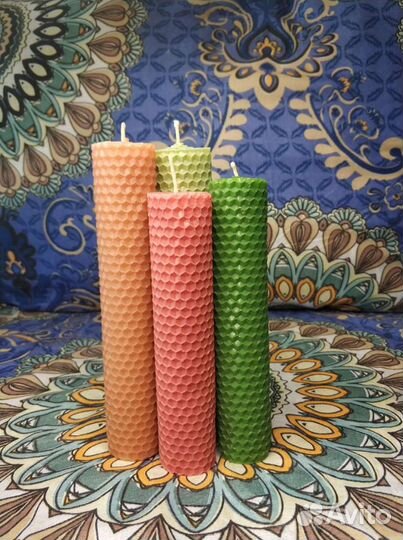 Свечи восковые